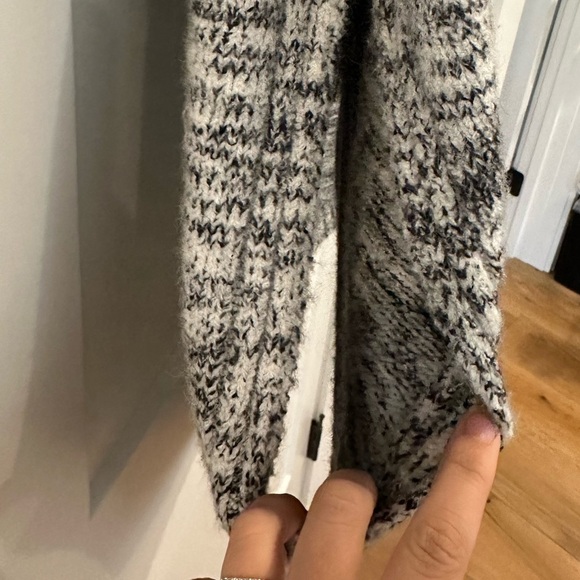 Banana Republic Zip Sweater Capelet Gray - Picture 8 of 9